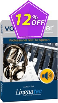 Voice Reader Studio 15 THT / Thai Coupon discount Coupon code Voice Reader Studio 15 THT / Thai - Voice Reader Studio 15 THT / Thai offer from Linguatec