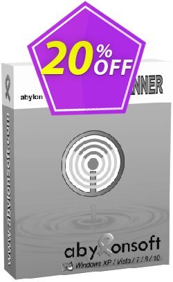 20% OFF abylon WLAN-LIVE-SCANNER Coupon code