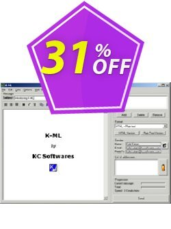 31% OFF K-ML Coupon code