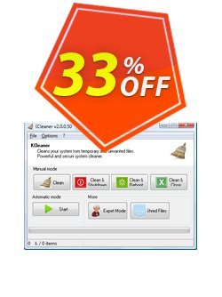 33% OFF KCleaner PRO Coupon code
