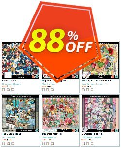 80% OFF My Memories Digital Scrapbooking Kits, verified