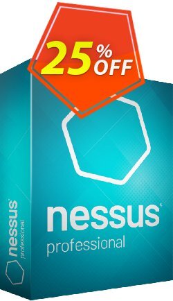 25% OFF Tenable Nessus professional - 1 year Coupon code