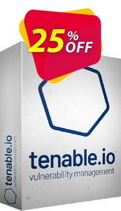 5% OFF Tenable.io Vulnerability Management (3 years), verified