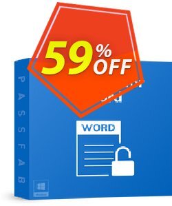 59% OFF PassFab for Word Coupon code