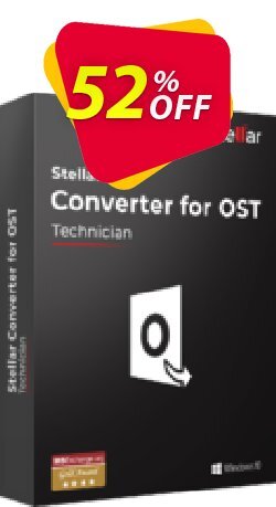 52% OFF Stellar OST to PST Converter discount - Technician  Coupon code