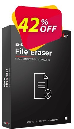 42% OFF Bitraser file eraser Coupon code