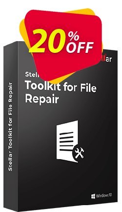 20% OFF Stellar File Repair Toolkit Coupon code