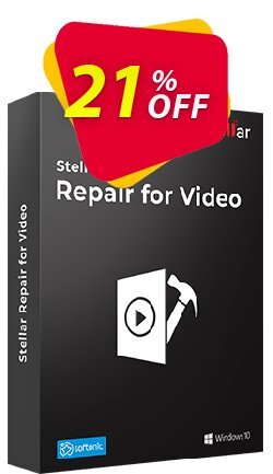 21% OFF Stellar Repair for Video Coupon code