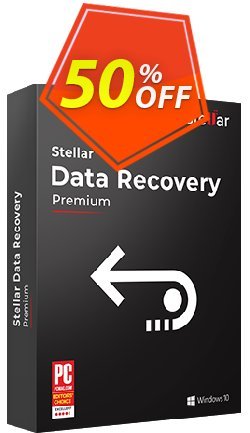 50% OFF Stellar Data Recovery Premium Coupon code