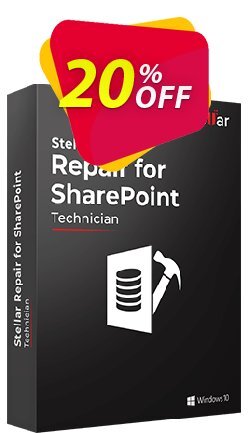 20% OFF Stellar Repair for SharePoint Coupon code