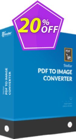 20% OFF Stellar PDF to Image Converter coupon for MAC Coupon code