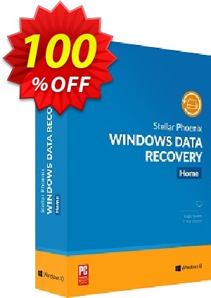 Stellar Phoenix Windows Data Recovery discount (Home - 1 Year) Coupon, discount NVC Exclusive Coupon. Promotion: NVC Exclusive Coupon