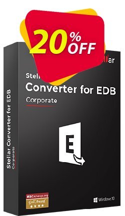 20% OFF Stellar Converter for EDB Coupon code