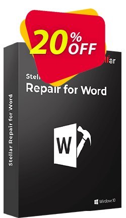 20% OFF Stellar Repair for Word Coupon code