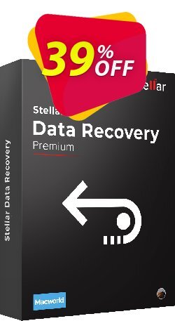 39% OFF Stellar Data Recovery Premium for MAC - Lifetime License  Coupon code