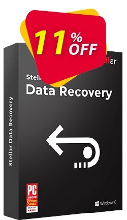 11% OFF Stellar Data Recovery Standard plus Coupon code