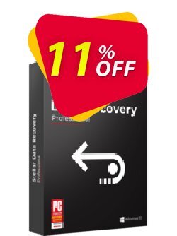 11% OFF Stellar Data Recovery Professional Plus Coupon code