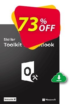 73% OFF Stellar Toolkit for Outlook - Lifetime  Coupon code