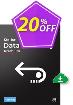 20% OFF Stellar Data Recovery Premium - Mac and Win  Coupon code