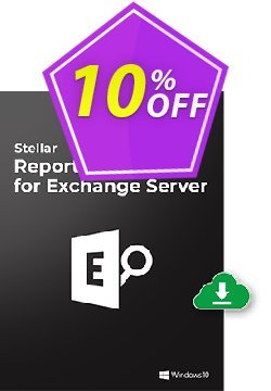 10% OFF Stellar Reporter & Auditor for Exchange Server Coupon code