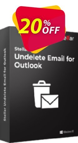 Stellar Undelete Email for Outlook [1 Year Subscription] awful discount code 2024