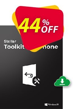 44% OFF Stellar Data Recovery for iPhone Toolkit Coupon code