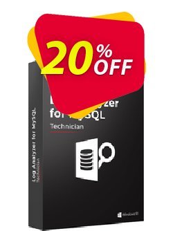 20% OFF Stellar Log Analyzer for MySQL Coupon code