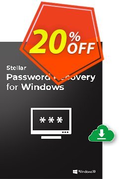 20% OFF Stellar Password Recovery for Windows Technician, verified