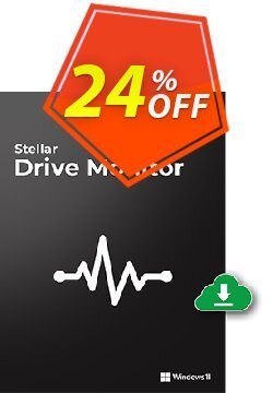 24% OFF Stellar Drive Monitor Coupon code