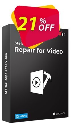 21% OFF Stellar Repair for Video Premium Coupon code