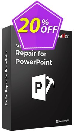 Stellar Repair for PowerPoint [1 Year Subscription] wondrous discounts code 2024