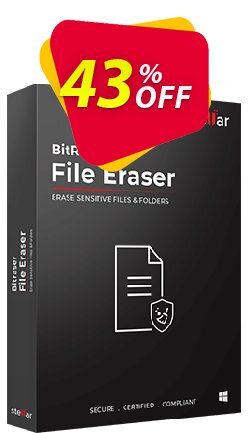 43% OFF BitRaser For File Coupon code