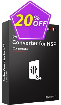 20% OFF Stellar NSF to PST Converter Coupon code