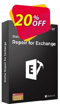 20% OFF Stellar Repair for Exchange Coupon code