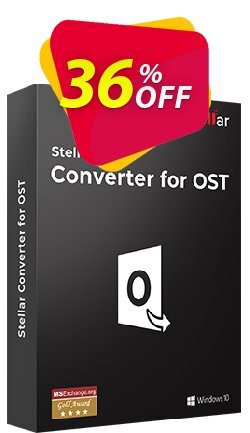 36% OFF Stellar Converter for OST Coupon code