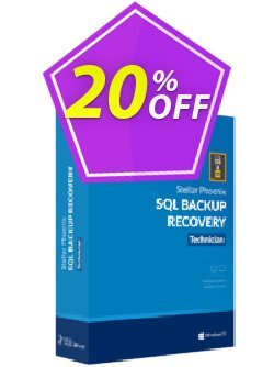 20% OFF Stellar Repair for SQL Backup Coupon code