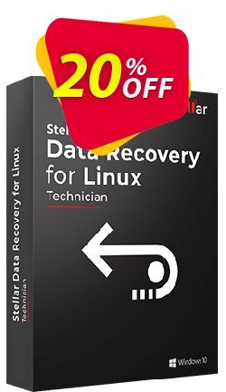 20% OFF Stellar Data Recovery for Linux Coupon code