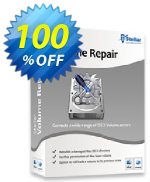 Stellar Volume Repair Coupon, discount NVC Exclusive Coupon. Promotion: NVC Exclusive Coupon