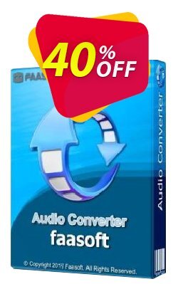 40% OFF Faasoft Audio Converter Coupon code