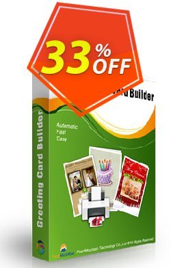 33% OFF Greeting Card Builder Coupon code