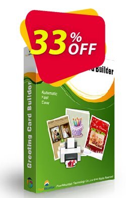 33% OFF Greeting Card Builder Coupon code