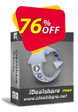 iDealshare VideoGo for Mac - Lifetime  Coupon discount 50% off for 611063 - 