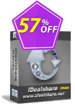 57% OFF iDealshare VideoGo for Mac Coupon code