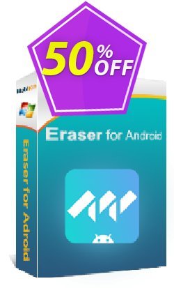 50% OFF MobiKin Eraser for Android - 1 Year, 11-15PCs License Coupon code