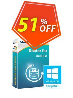 MobiKin Doctor for Android - 1 Year, 3 Devices, 1 PC License Coupon discount 50% OFF - 