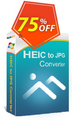 75% OFF MobiKin HEIC to JPG Converter - 10 PCs  Coupon code