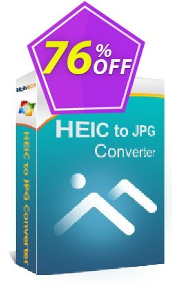 76% OFF MobiKin HEIC to JPG Converter Lifetime - 10 PCs  Coupon code