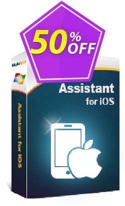 MobiKin Assistant for iOS - 1 Year, 11-15PCs License Coupon discount 50% OFF - 
