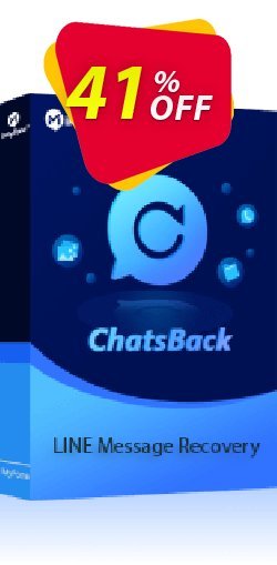 41% OFF iMyFone ChatsBack for LINE Lifetime Plan Coupon code