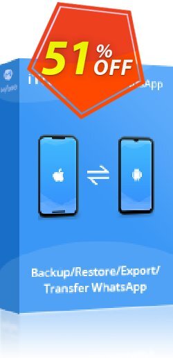 iTransor for WhatsApp - 10 Devices/Lifetime Coupon discount 50% OFF iTransor for WhatsApp (10 Devices/Lifetime), verified - Awful offer code of iTransor for WhatsApp (10 Devices/Lifetime), tested & approved